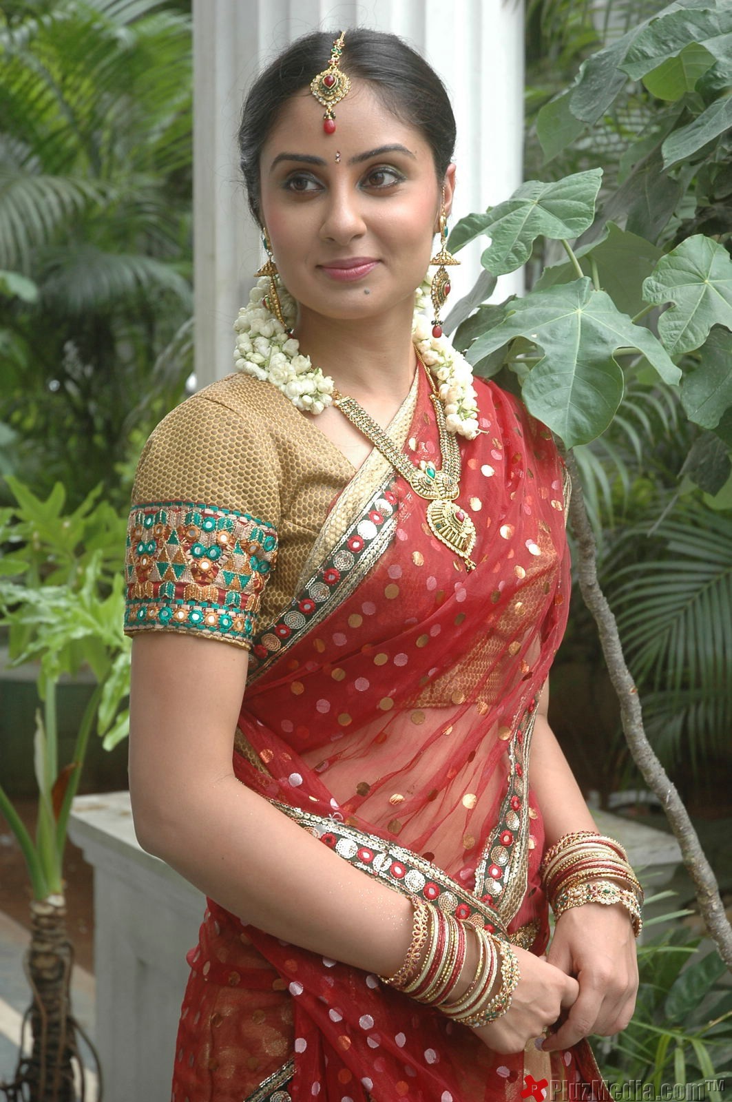 Bhanushree Mehra in Saree Photo Gallery | Picture 90792